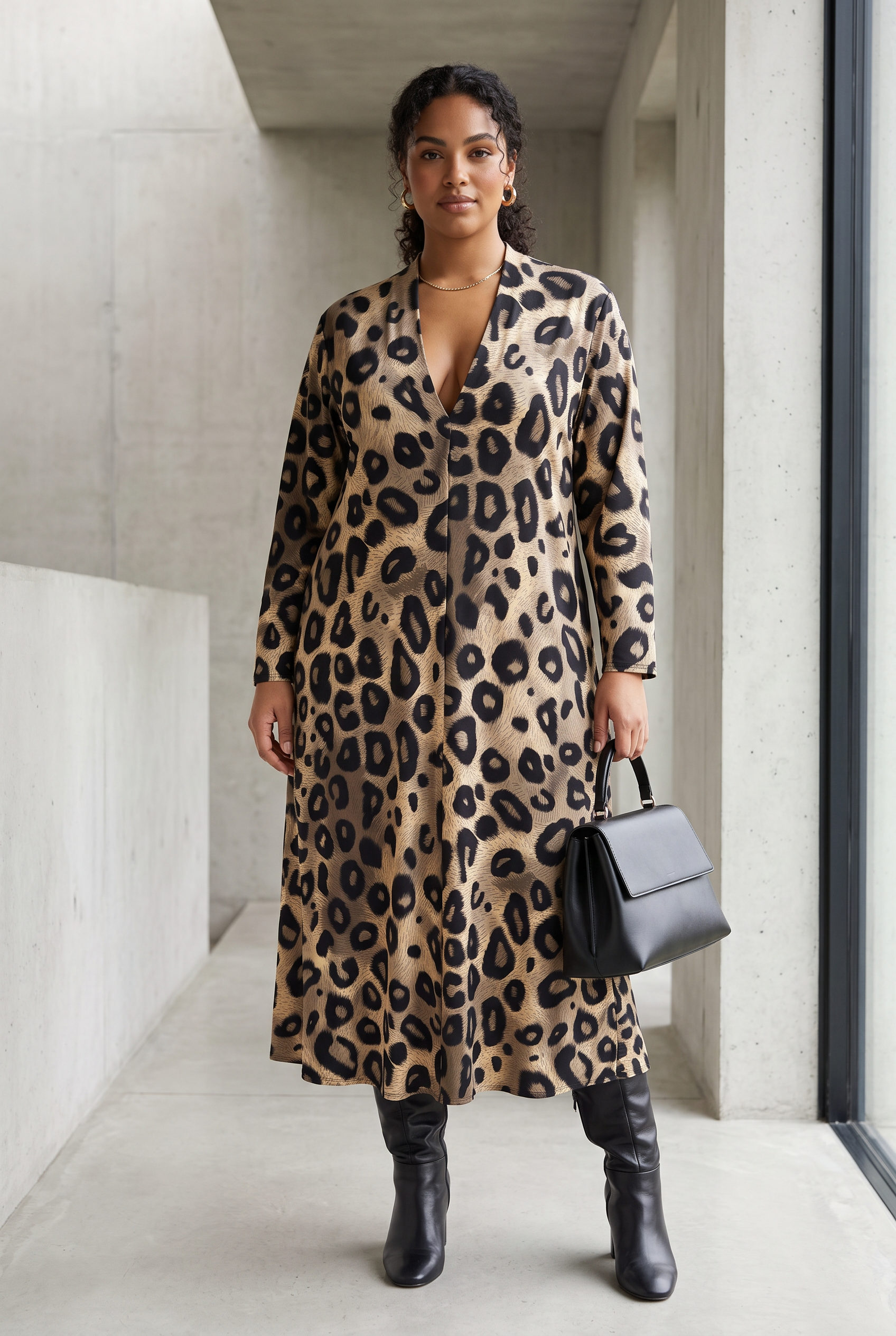Φόρεμα animal print - Image 2