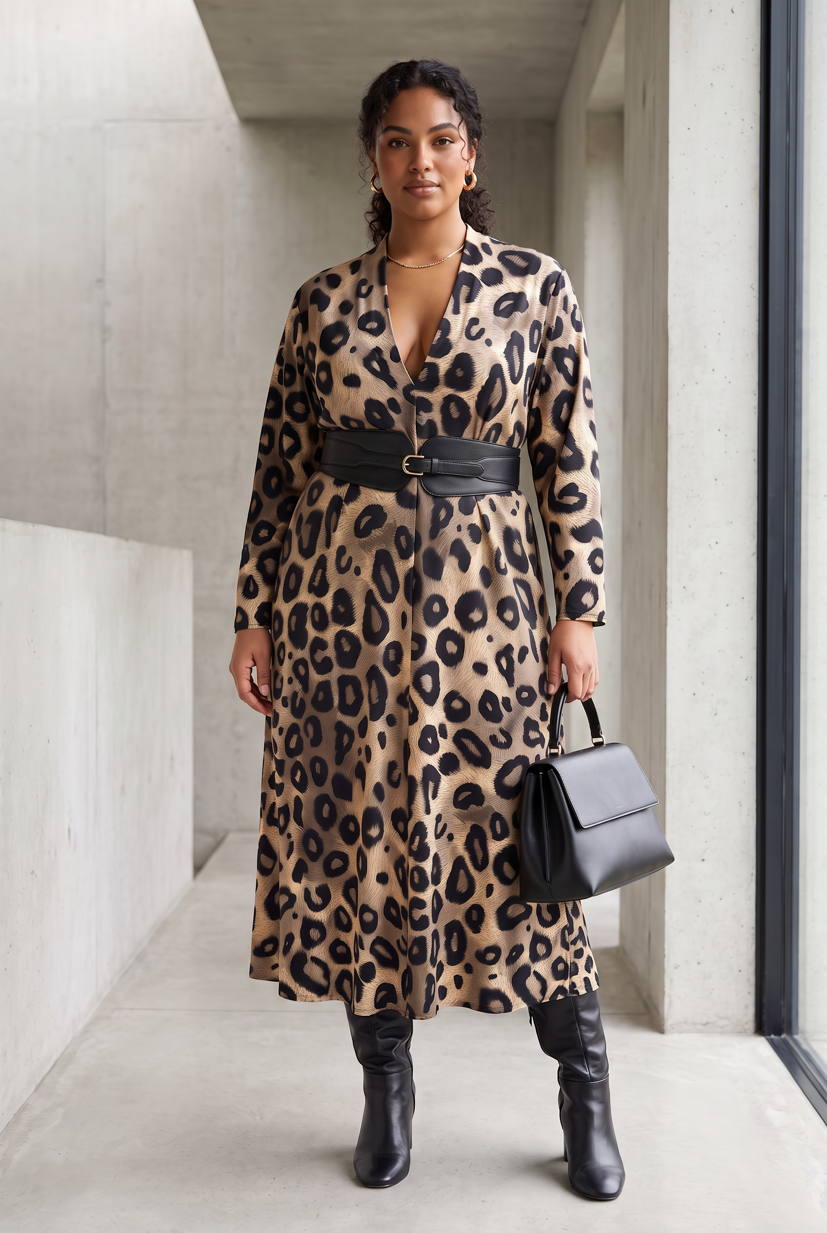 Φόρεμα animal print
