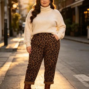 Παντελόνι animal print