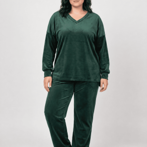 Βελούδινη Oversize φόρμα